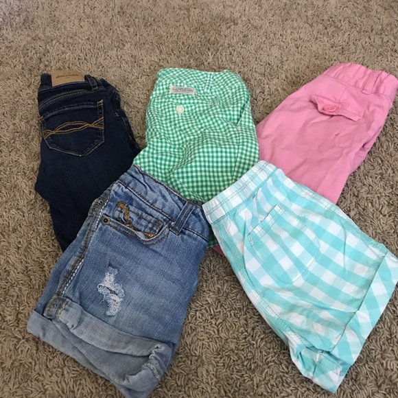 abercrombie kids Other - ☀️🌊 5 Pairs girls shorts size 6/8 🌊☀️